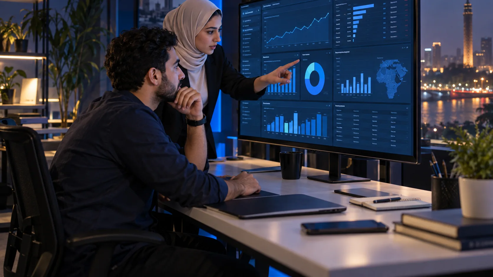 فريق SEO مصري يبني خطة تحسين مرتبة للمحتوى والتقنية والروابط والقياس